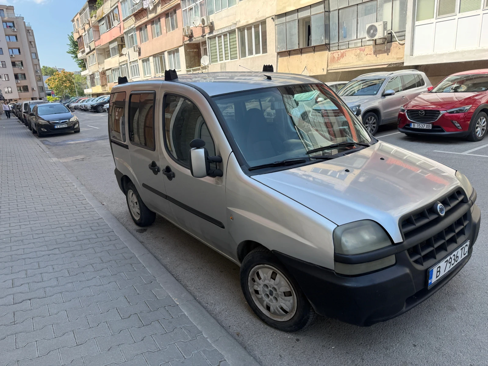 Fiat Doblo 1.9jtd климатик, снимка 2 - Автомобили и джипове - 55805297