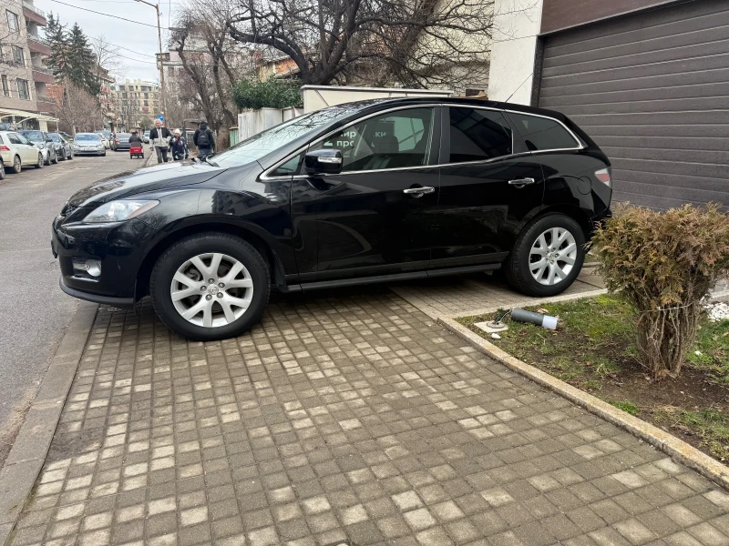 Mazda CX-7 4х4/Газ.Инж/Кожа/Обслужена/ВсичкоПлатено, снимка 8 - Автомобили и джипове - 53249278