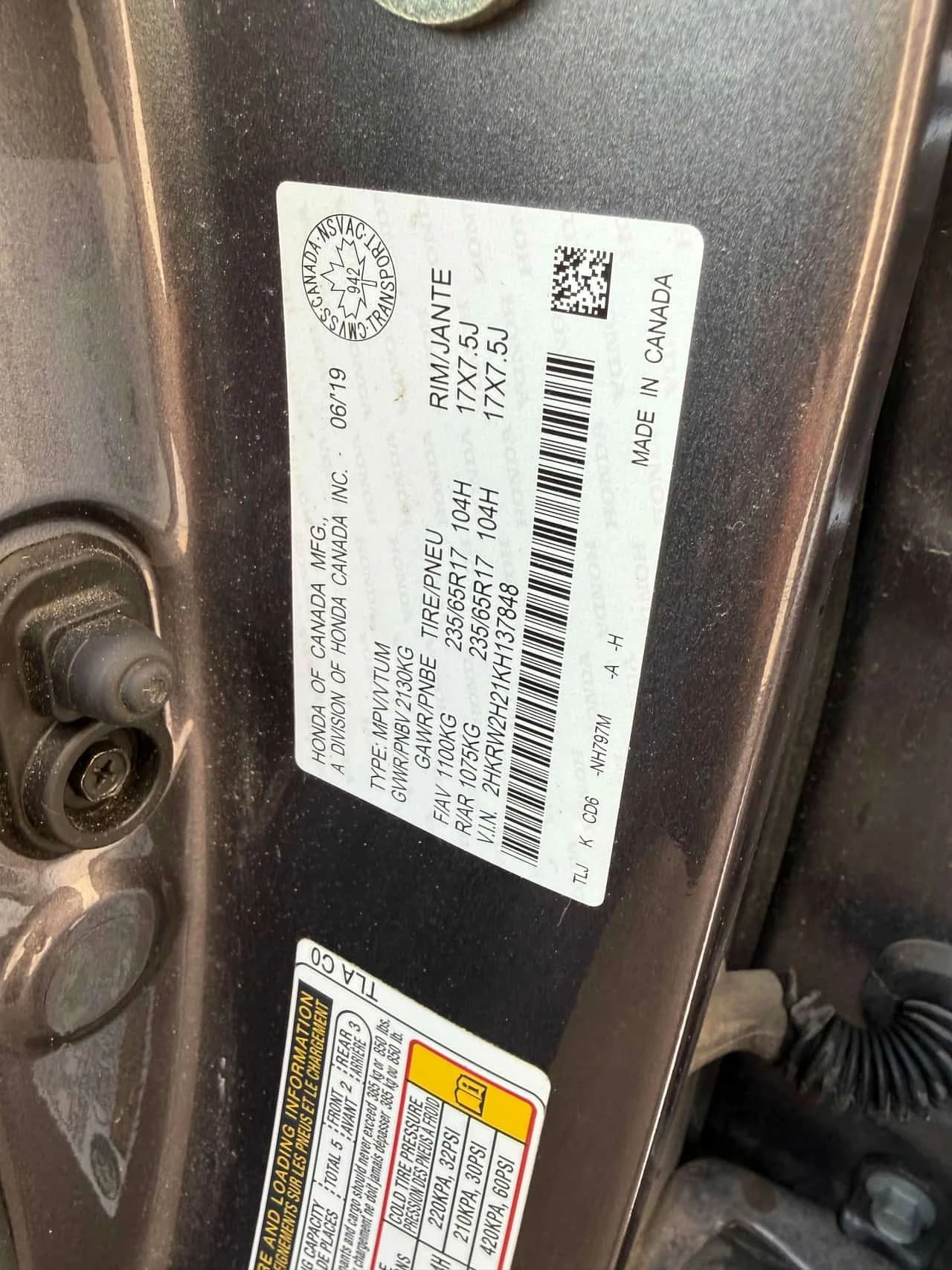 Honda Cr-v * LX * CARFAX * ПОДГРЕВ * KEYLESS * , снимка 14 - Автомобили и джипове - 55175533