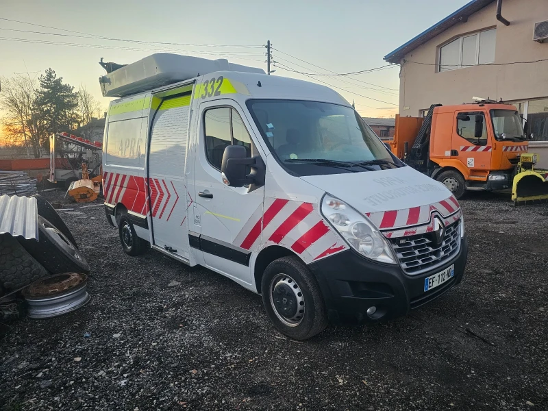 Renault Master 165 dci сигнализационен, снимка 3 - Бусове и автобуси - 48500626