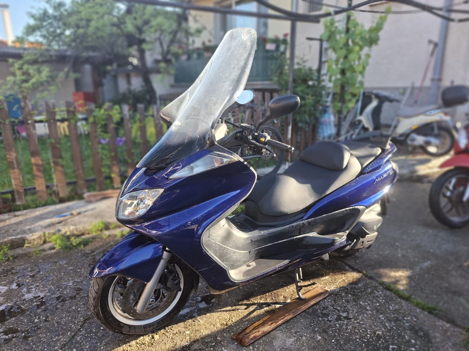 Yamaha Majesty 400Ie 100% реални километри, снимка 2 - Мотоциклети и мототехника - 54716943
