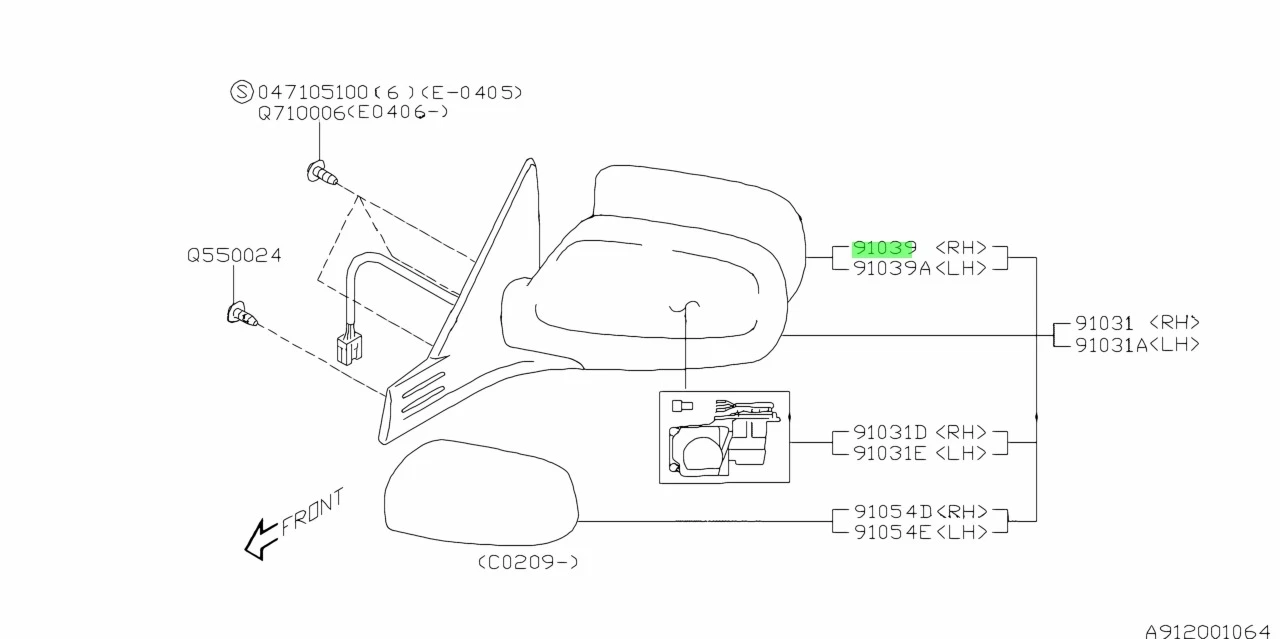   SUBARU LEGACY 1998- 2003 RH   91039AC140 | Mobile.bg   3