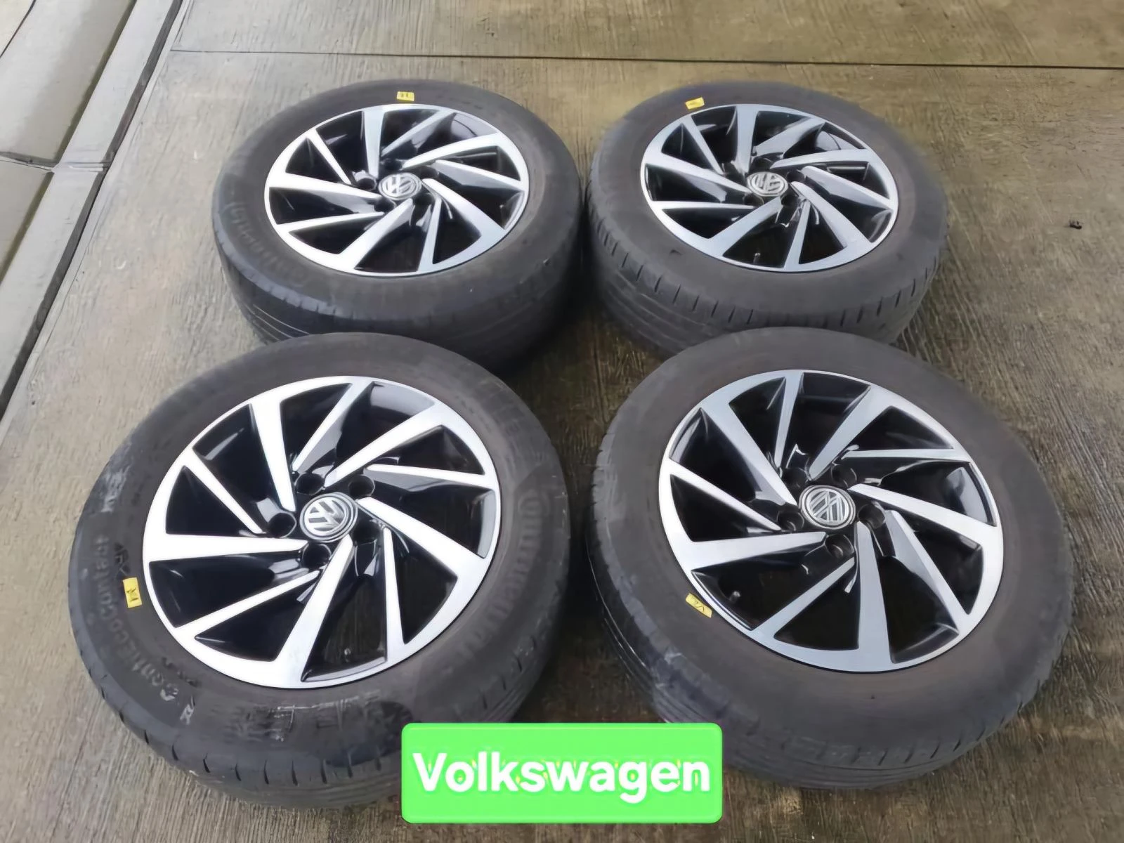 Гуми с джанти 205/55R16 за VW | Mobile.bg — изображение 1