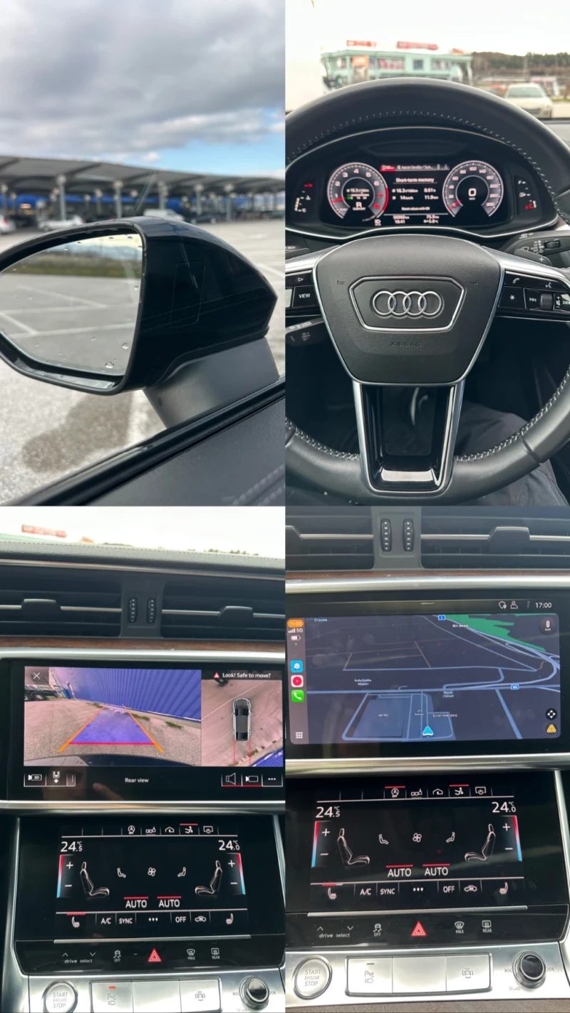 Audi A7 55 TFSI * MATRIX * S-LINE* 360 * B&O * VIRTUAL* , снимка 14 - Автомобили и джипове - 48478818