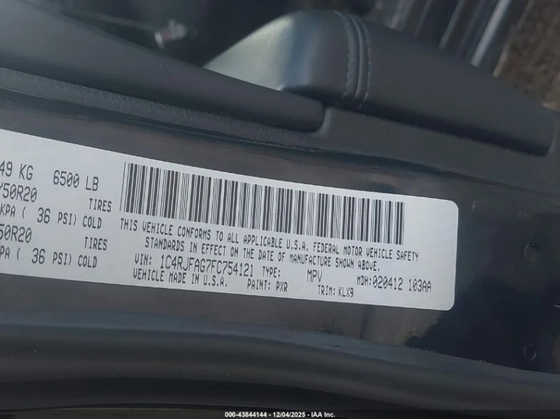 Jeep Grand cherokee 3.6L V-6 DOHC, VVT, 290HP 4X4 Drive, снимка 14 - Автомобили и джипове - 52915305