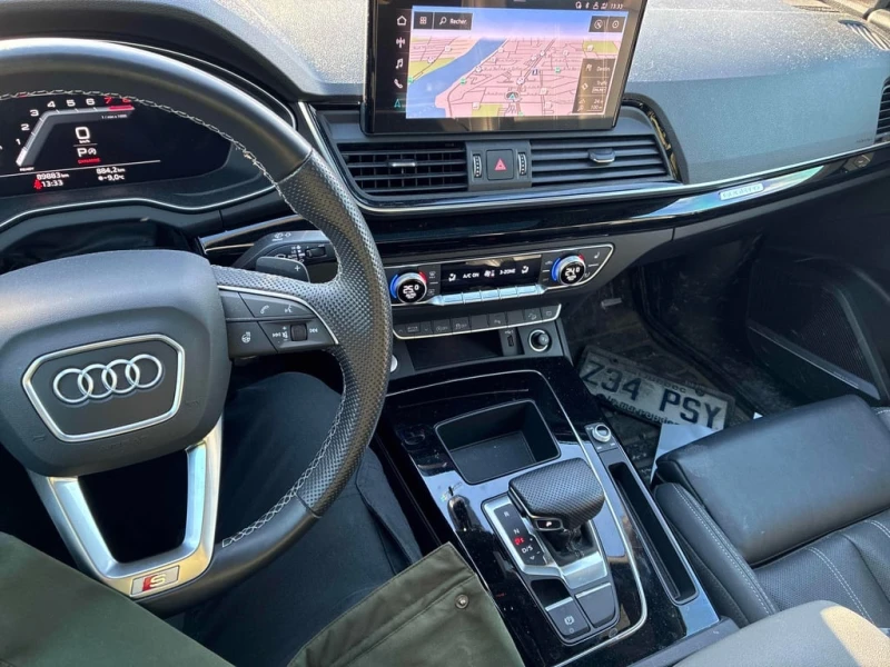 Audi Q5 2022 Technik * CARFAX * БЕЗ ПЪРВОНАЧАЛНА ВНОСКА, снимка 9 - Автомобили и джипове - 53215527