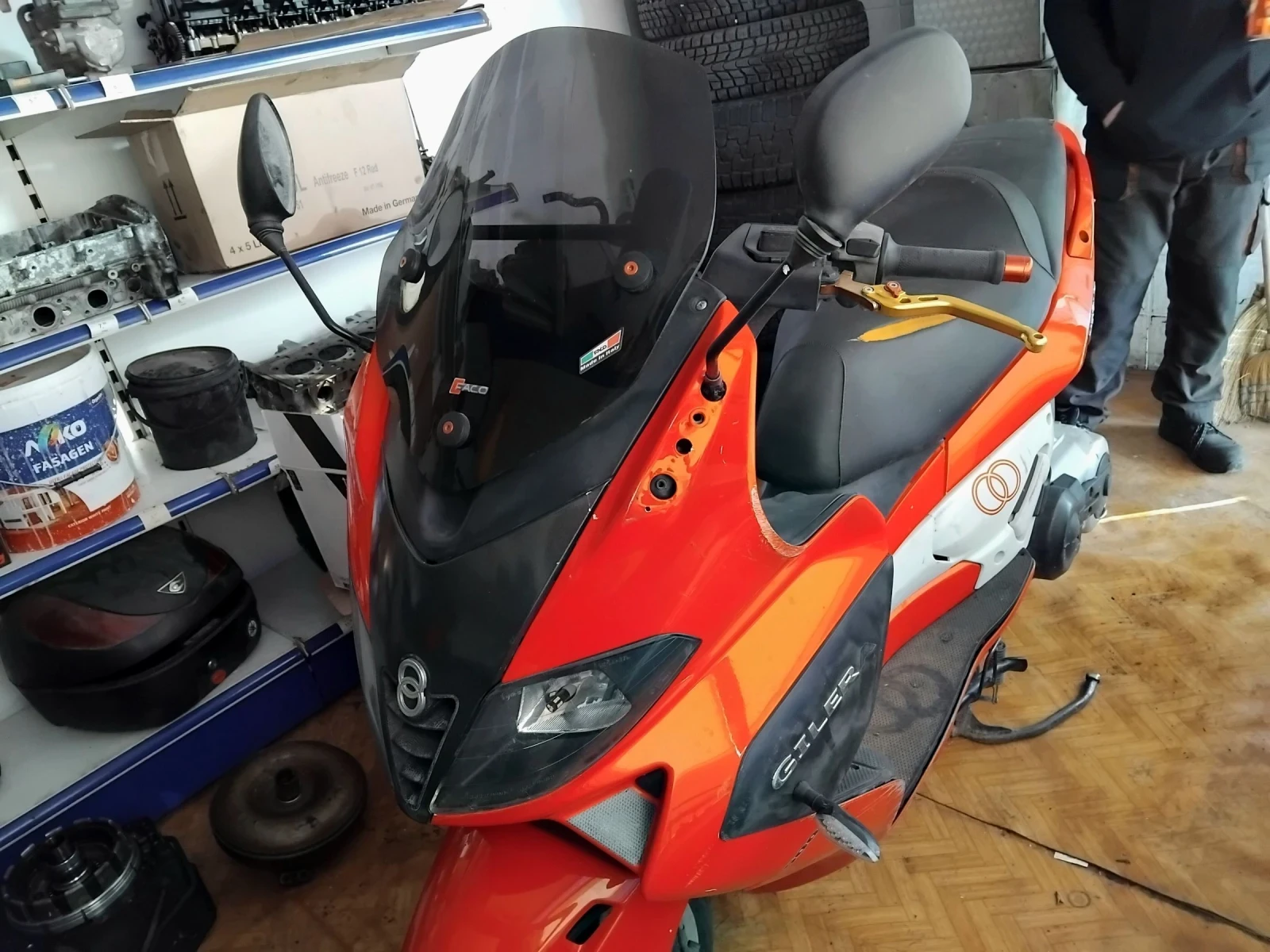 Gilera Nexus 500, снимка 5 - Мотоциклети и мототехника - 54295505