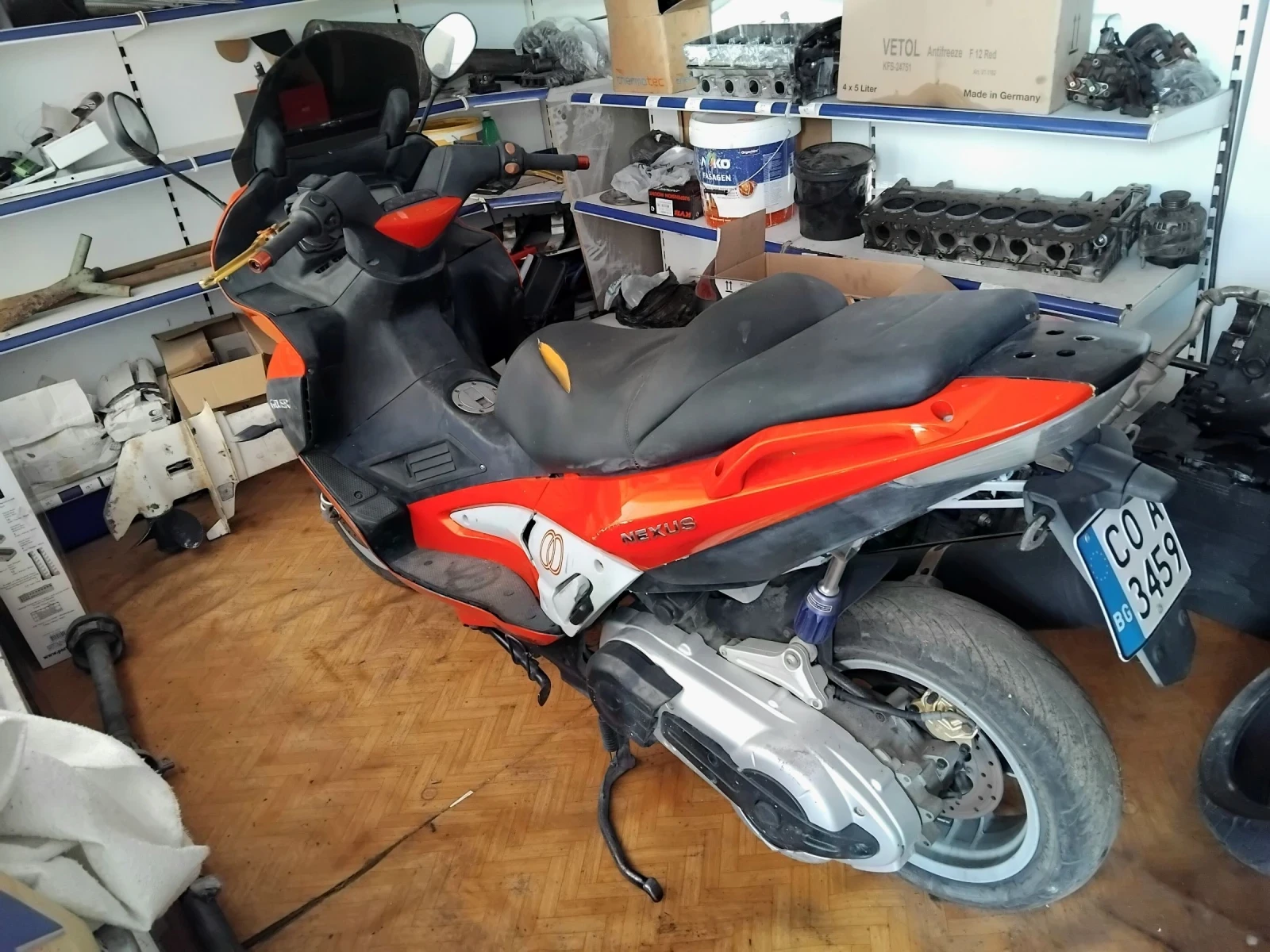 Gilera Nexus 500, снимка 3 - Мотоциклети и мототехника - 54295505