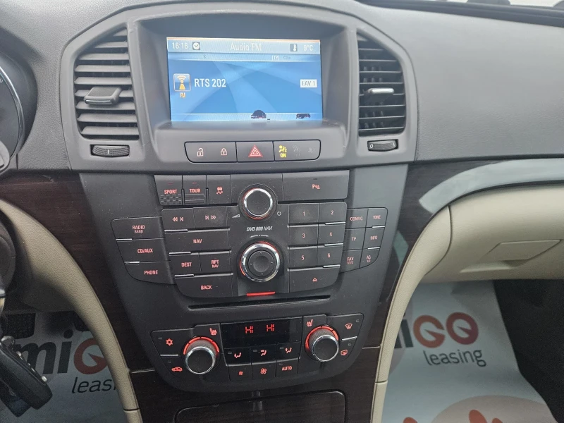 Opel Insignia 2.0CDTI 4X4 NAVI KOJA, снимка 13 - Автомобили и джипове - 52544275