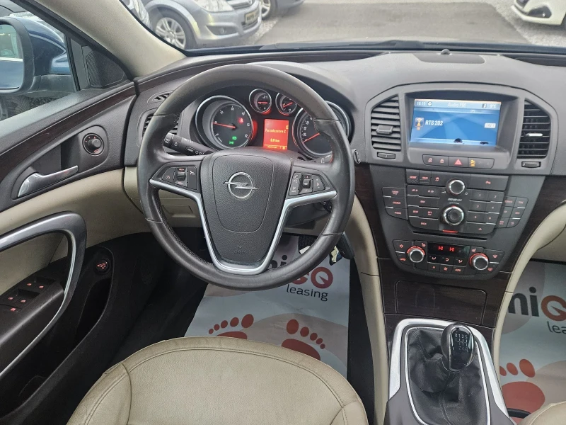 Opel Insignia 2.0CDTI 4X4 NAVI KOJA, снимка 10 - Автомобили и джипове - 52544275