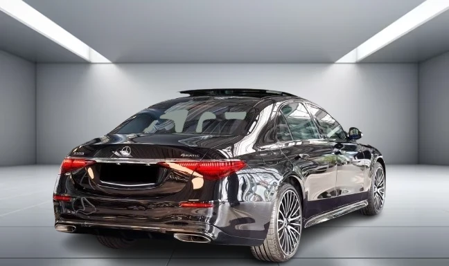 Mercedes-Benz S 500 Long 4Matic = AMG Line = Exclusive Гаранция, снимка 3 - Автомобили и джипове - 54760915