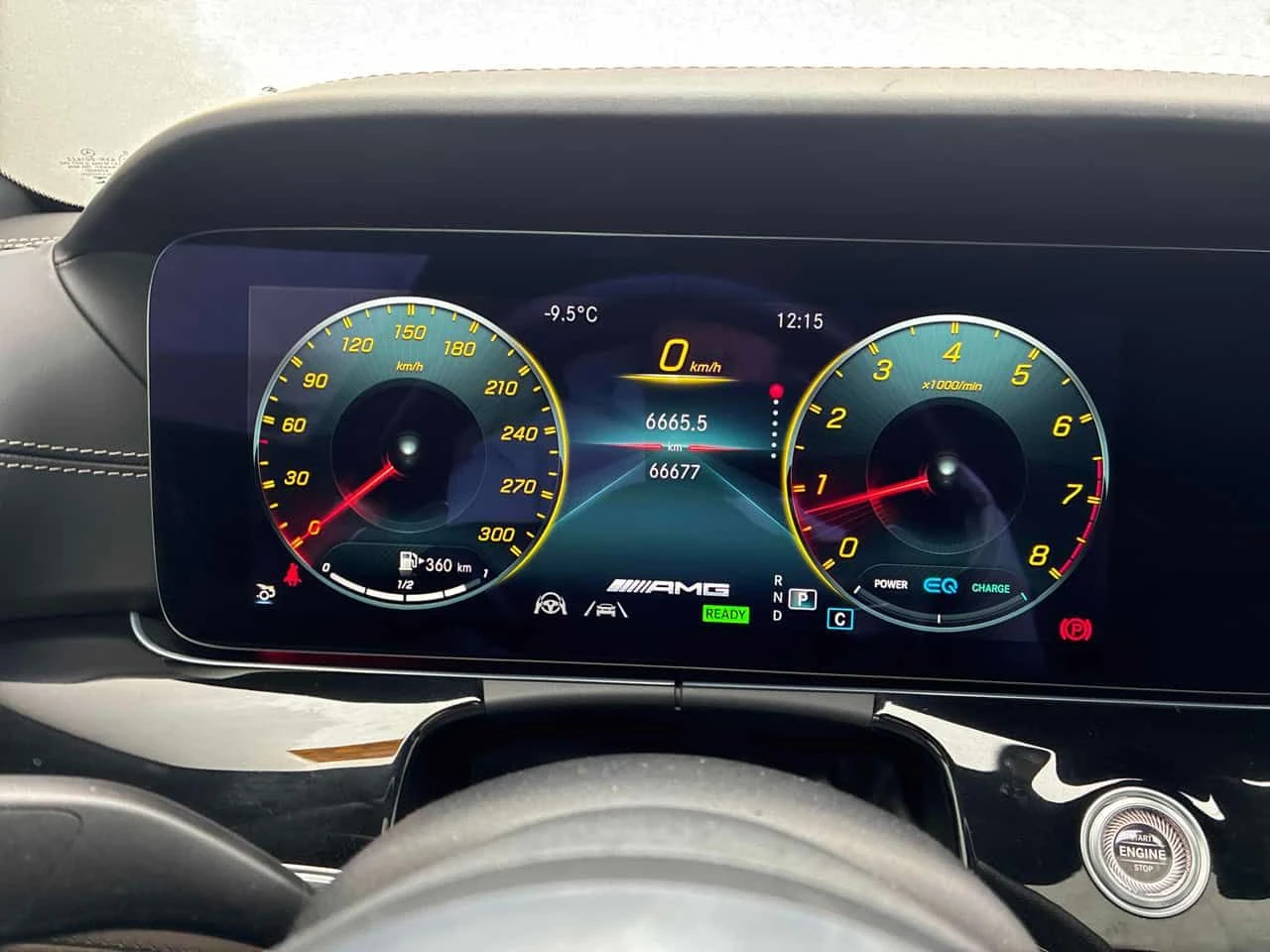 Mercedes-Benz AMG GT 53/HUD/360/ДИСТРОНИК/ОБДУХВАНЕ/BURMESTER, снимка 8 - Автомобили и джипове - 54006011