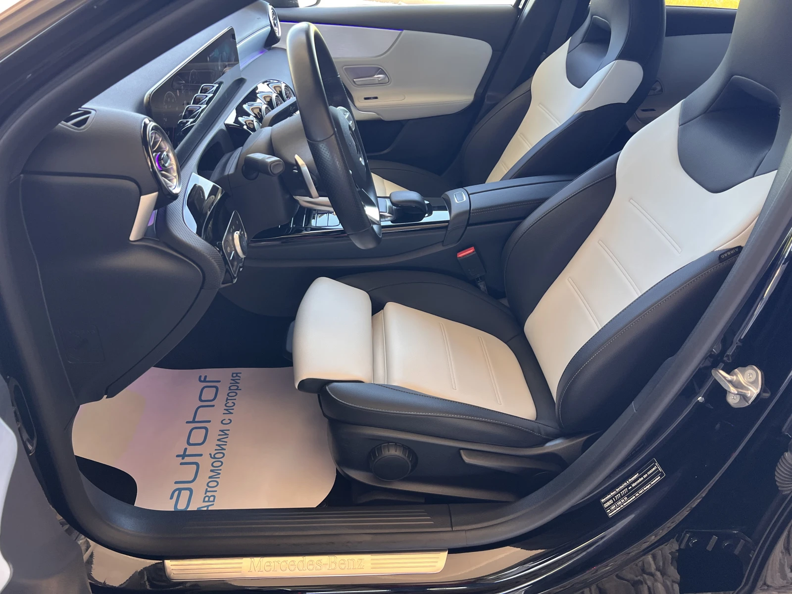 Mercedes-Benz A 180 AMG Line/1.3Т/136k.c./7АТ, снимка 9 - Автомобили и джипове - 54553809