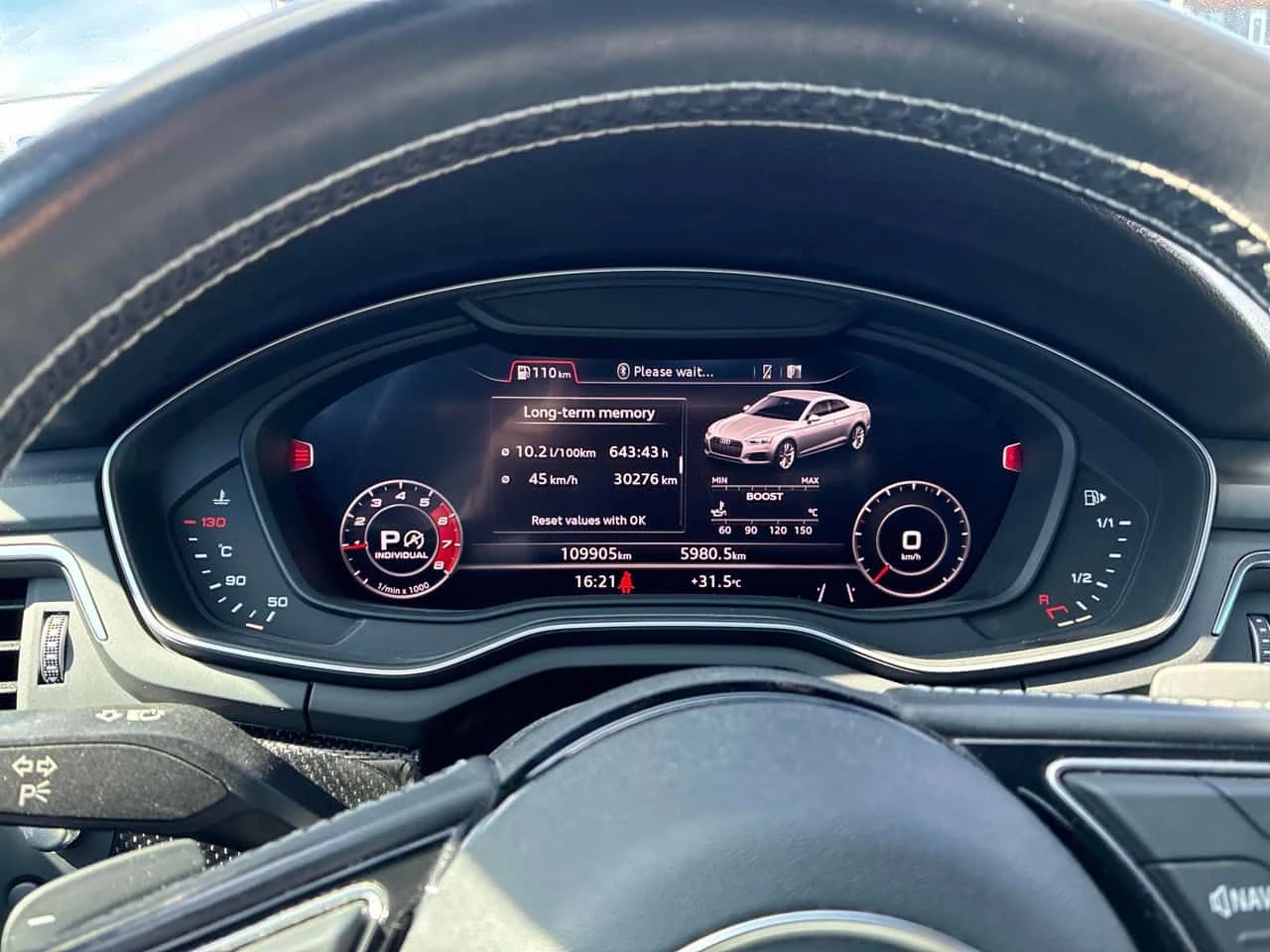 Audi S5 Technik/360/DIS/HUD/B&O/МАСАЖИ/FULL !!!! , снимка 8 - Автомобили и джипове - 55085076
