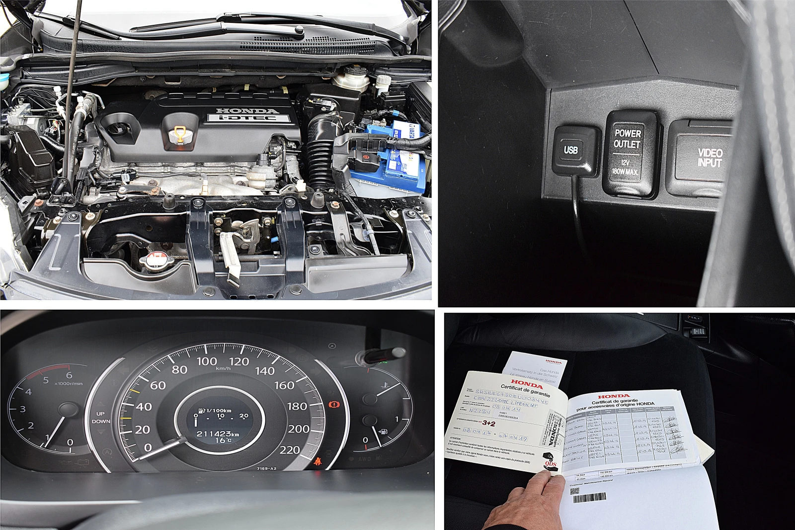Honda Cr-v 2.2/ШВЕЙЦАРИЯ/ BLACK EDITION/4x4, снимка 17 - Автомобили и джипове - 54583650