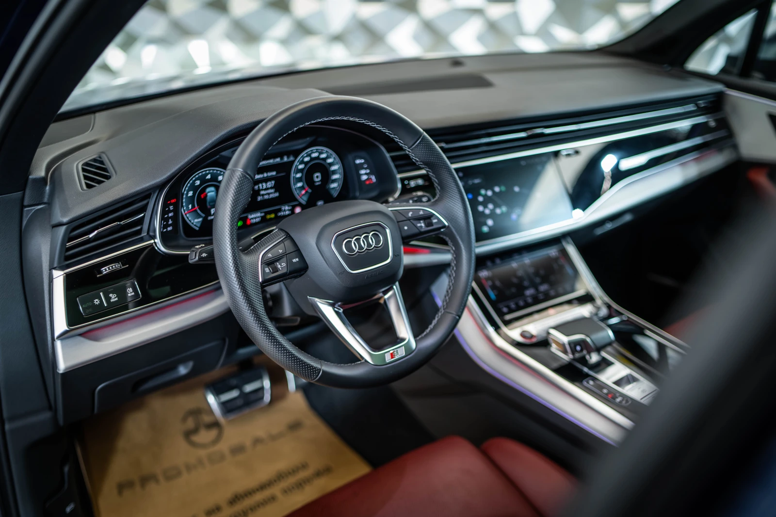 Audi SQ7 TFSI Pano* 360 * B&O* Matrix, снимка 8 - Автомобили и джипове - 55623700