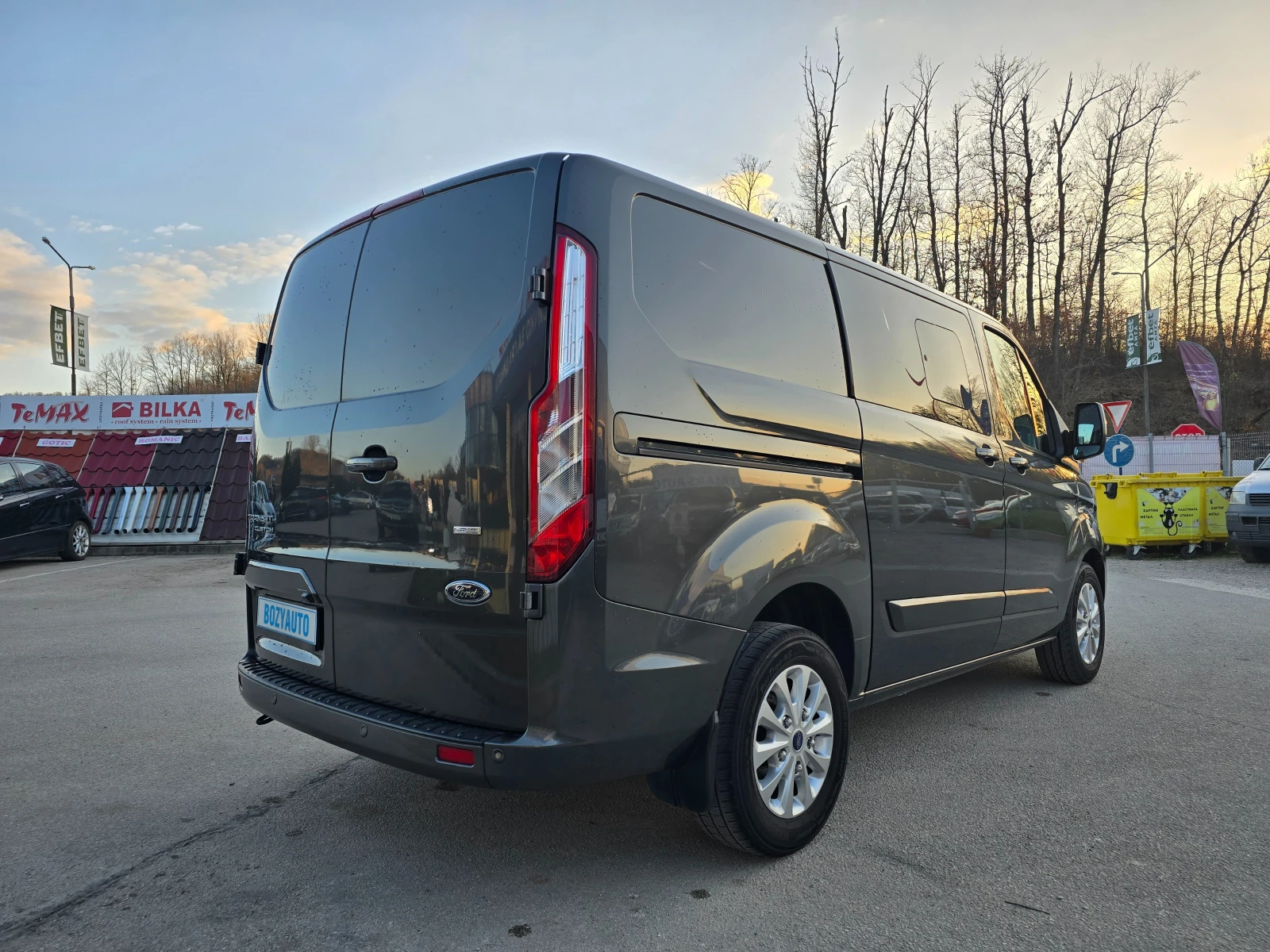 Ford Transit Custom 6-МЕСТЕН/ДВЕ СТРАНИЧНИ ВРАТИ, снимка 5 - Бусове и автобуси - 53830363