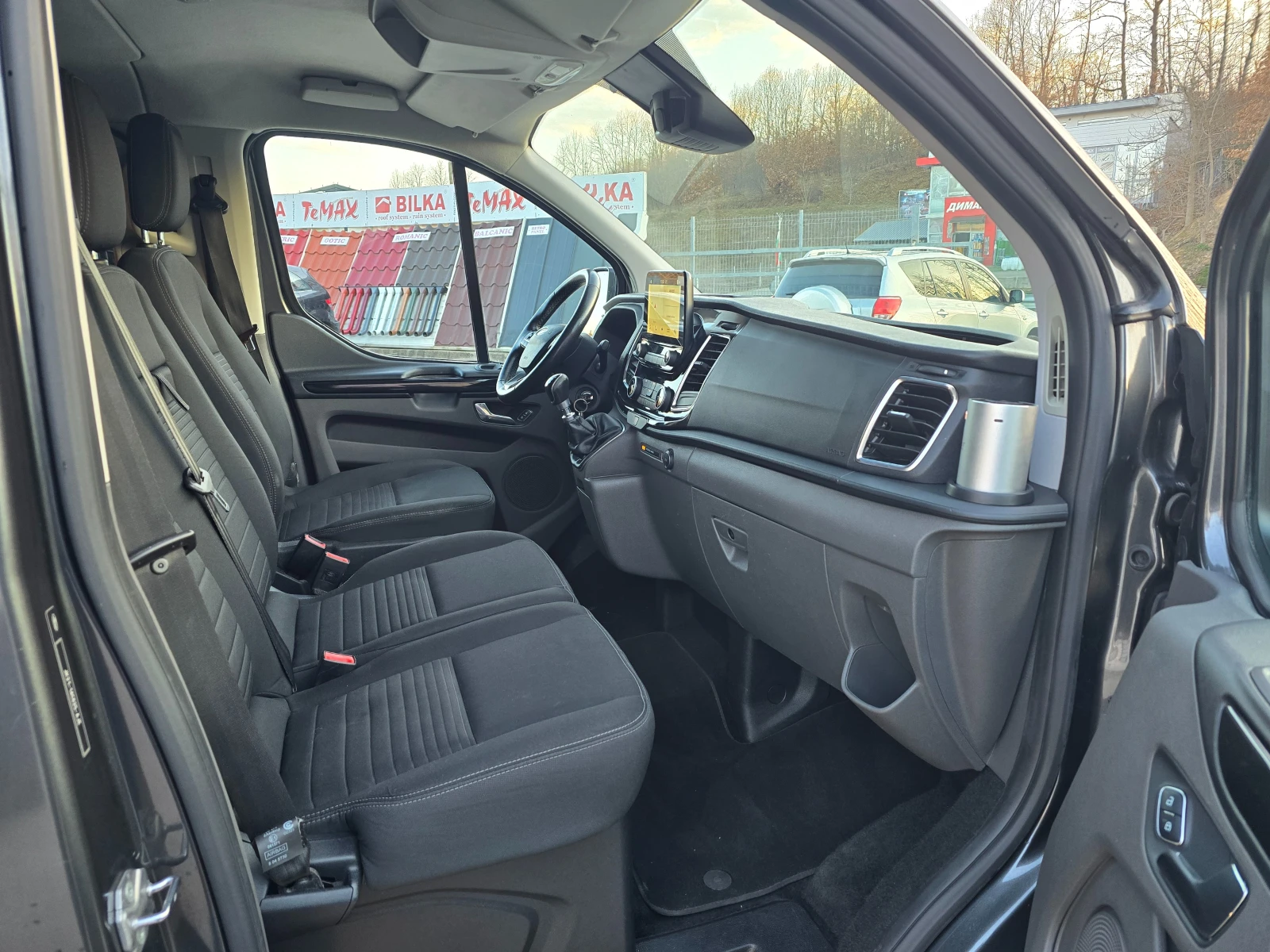 Ford Transit Custom 6-МЕСТЕН/ДВЕ СТРАНИЧНИ ВРАТИ, снимка 8 - Бусове и автобуси - 53830363