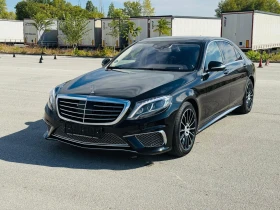 Mercedes-Benz S 350 AMG Лонг Нощно Хладилник 4хмасаж Панорама Дистрон, снимка 1