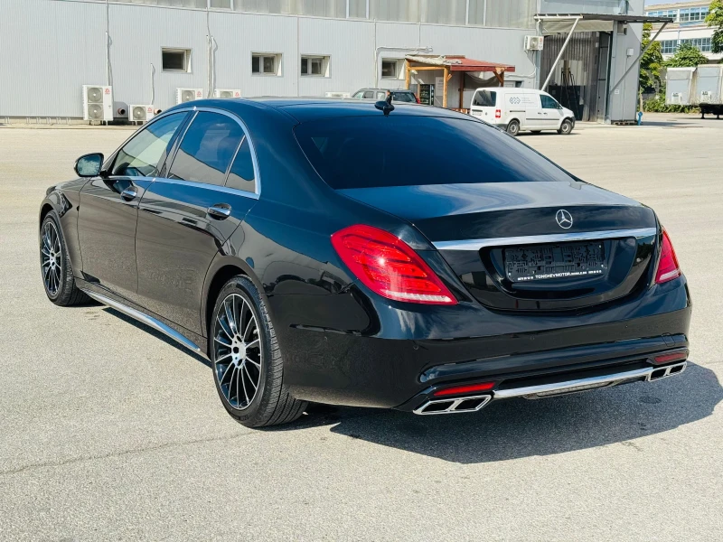 Mercedes-Benz S 350 AMG Лонг Нощно Хладилник 4хмасаж Панорама Дистрон, снимка 6 - Автомобили и джипове - 51941993