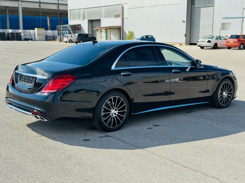 Mercedes-Benz S 350 AMG Лонг Нощно Хладилник 4хмасаж Панорама Дистрон, снимка 4 - Автомобили и джипове - 51941993