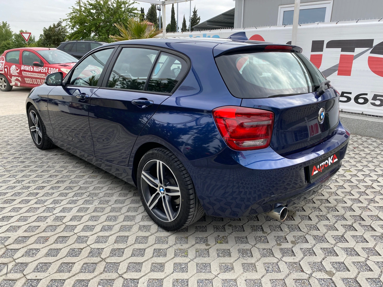 BMW 116 2.0D-116кс= АВТОМАТ= SPORT= 189хил.км= RECARO - изображение 5