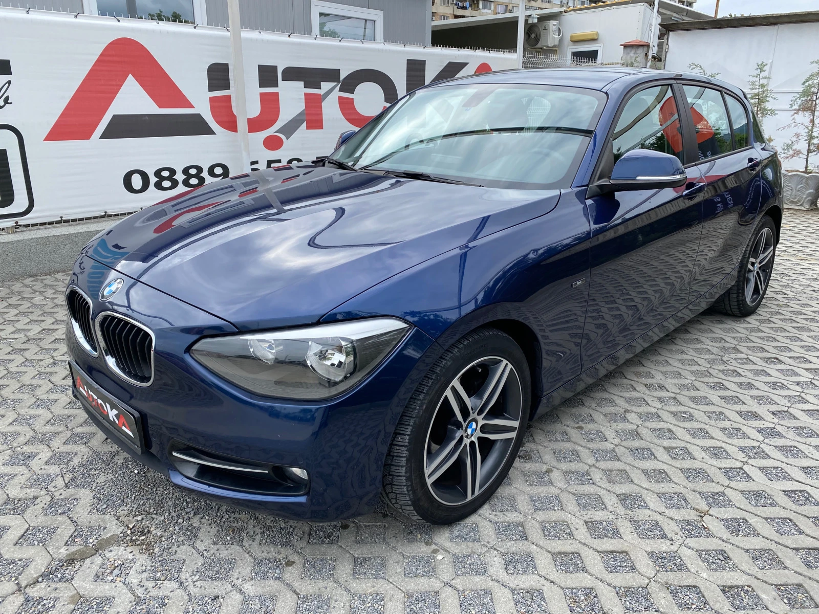 BMW 116 2.0D-116кс= АВТОМАТ= SPORT= 189хил.км= RECARO - изображение 6