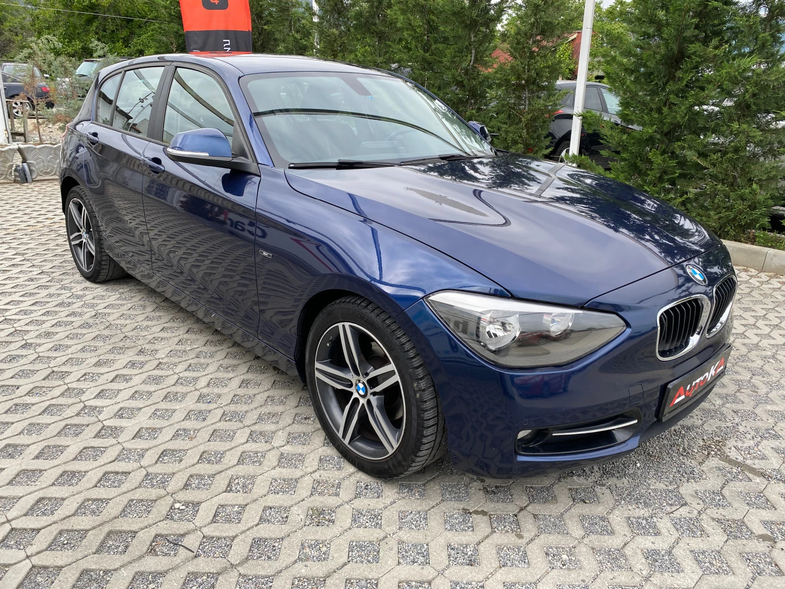 BMW 116 2.0D-116кс= АВТОМАТ= SPORT= 189хил.км= RECARO - изображение 2