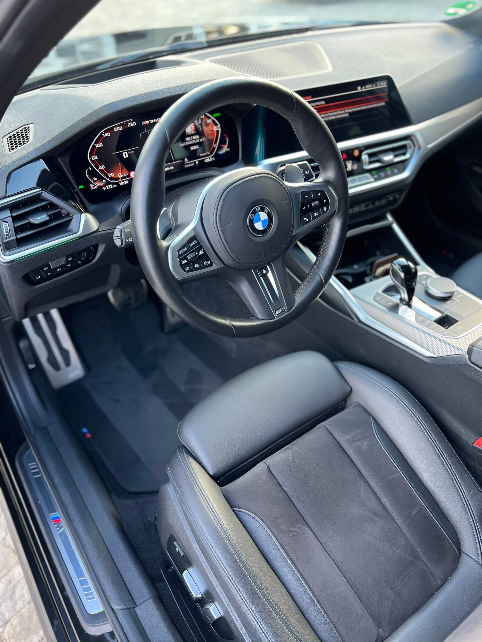 BMW 340 d X-DRIVE* KEYLESS* HUD* PANO* LASER* В ГАРАНЦИЯ - изображение 6