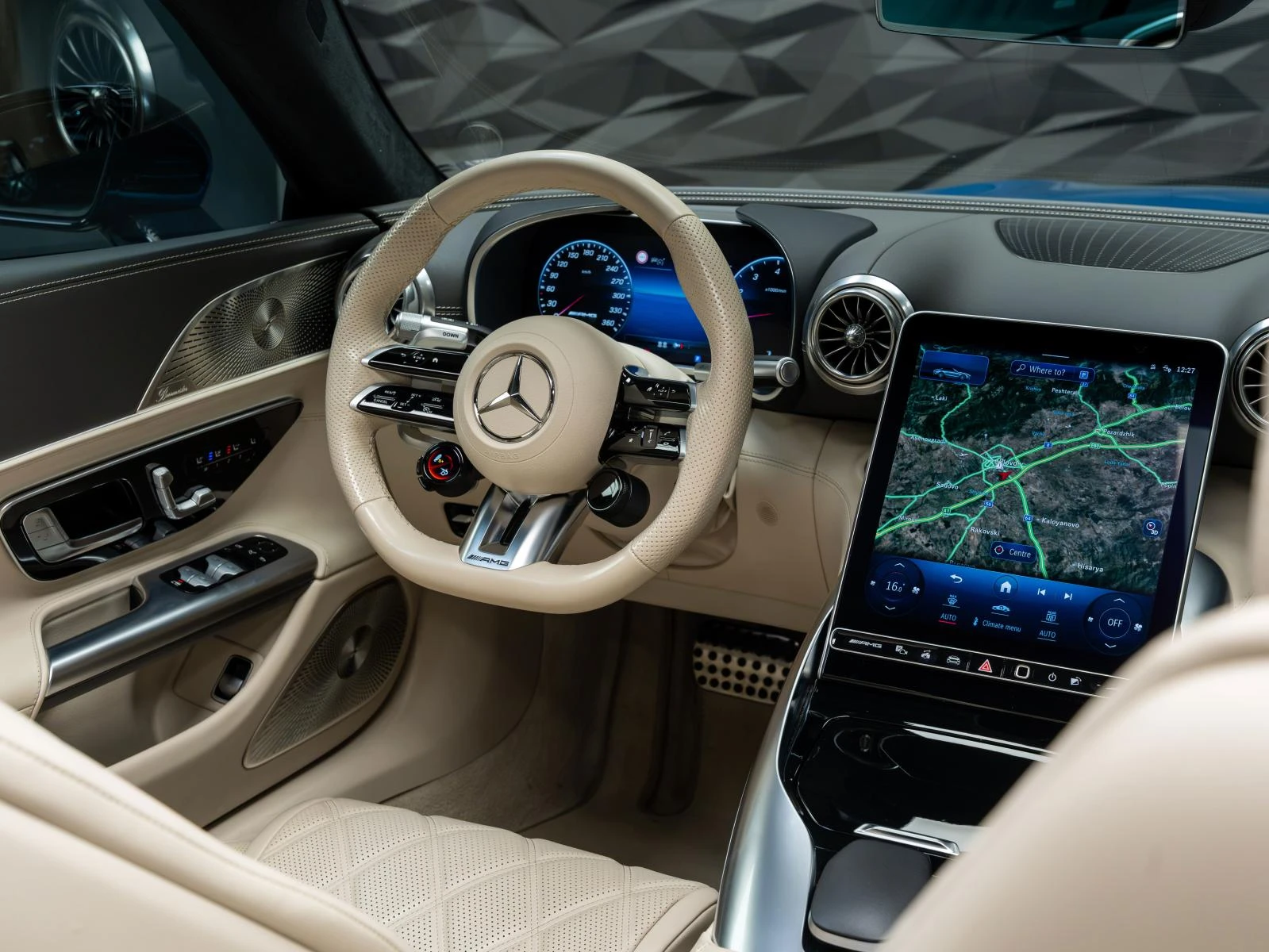 Mercedes-Benz SL 63 AMG 4MATIC+ ROADSTER* BURMESTER* HUD* 360CAM* MASSAGE*, снимка 8 - Автомобили и джипове - 55842305