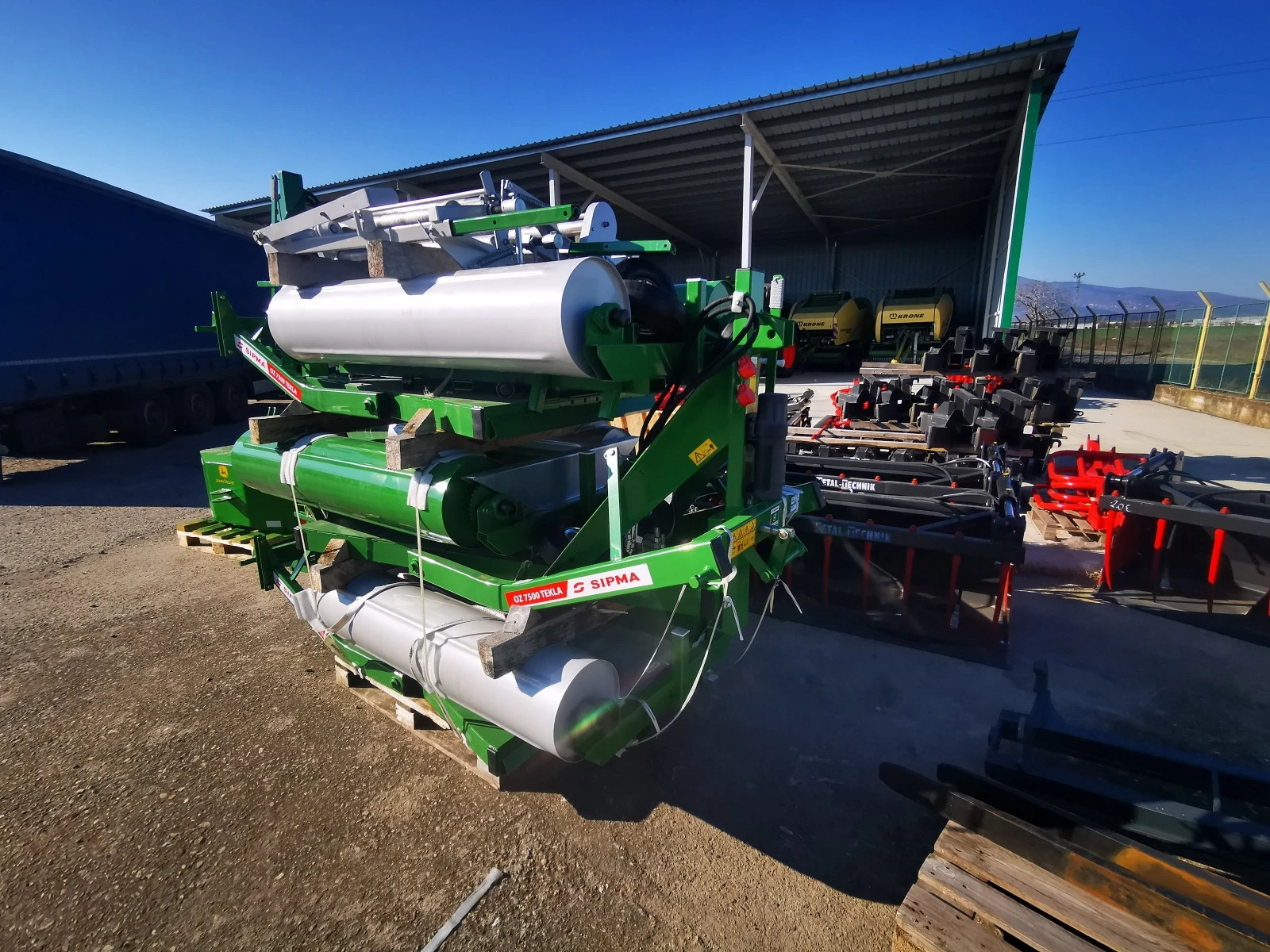  John Deere   Sipma OZ 7500 TEKLA | Mobile.bg   13