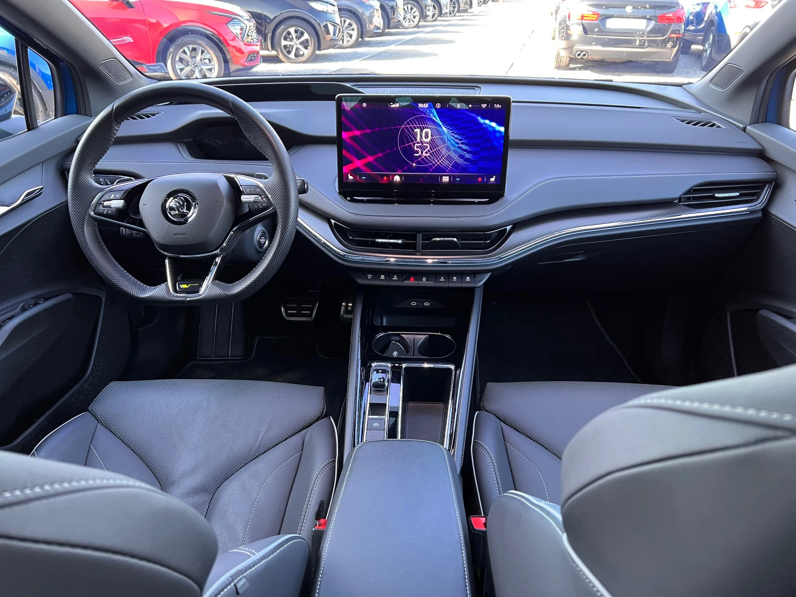 Skoda Enyaq Skoda Enyaq COUPE* VRS* 82kWh* PANO* CANTON* HEAD  | Mobile.bg   13