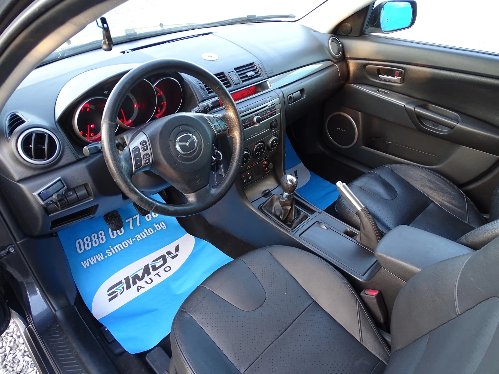 Mazda 3 2.0i 150КС. КОЖА ПОДГРЕВ ПАРКТРОНИК BOSE SWISS - изображение 5