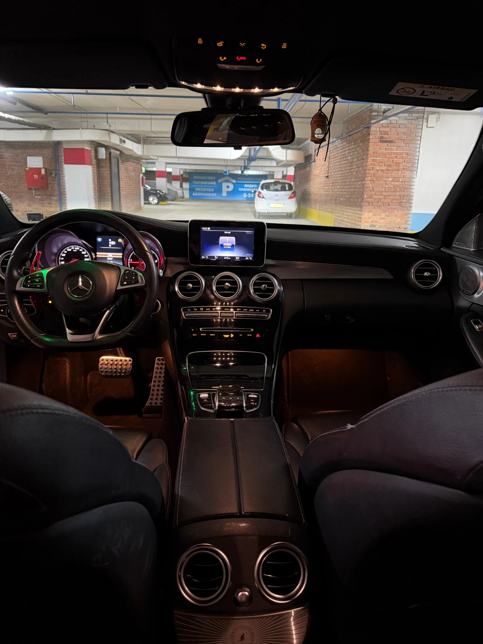 Mercedes-Benz C 220 AMG pack/7G-TRONIC/tuning, снимка 10 - Автомобили и джипове - 53728408