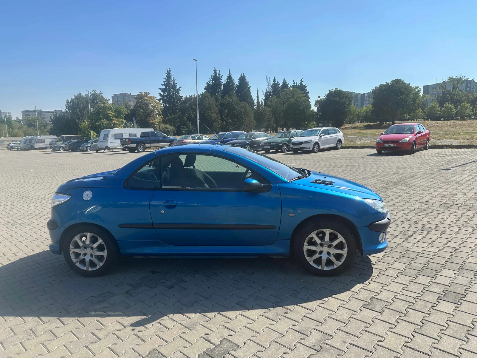 Peugeot 206 cc Бензин/Газ, снимка 4 - Автомобили и джипове - 55904563