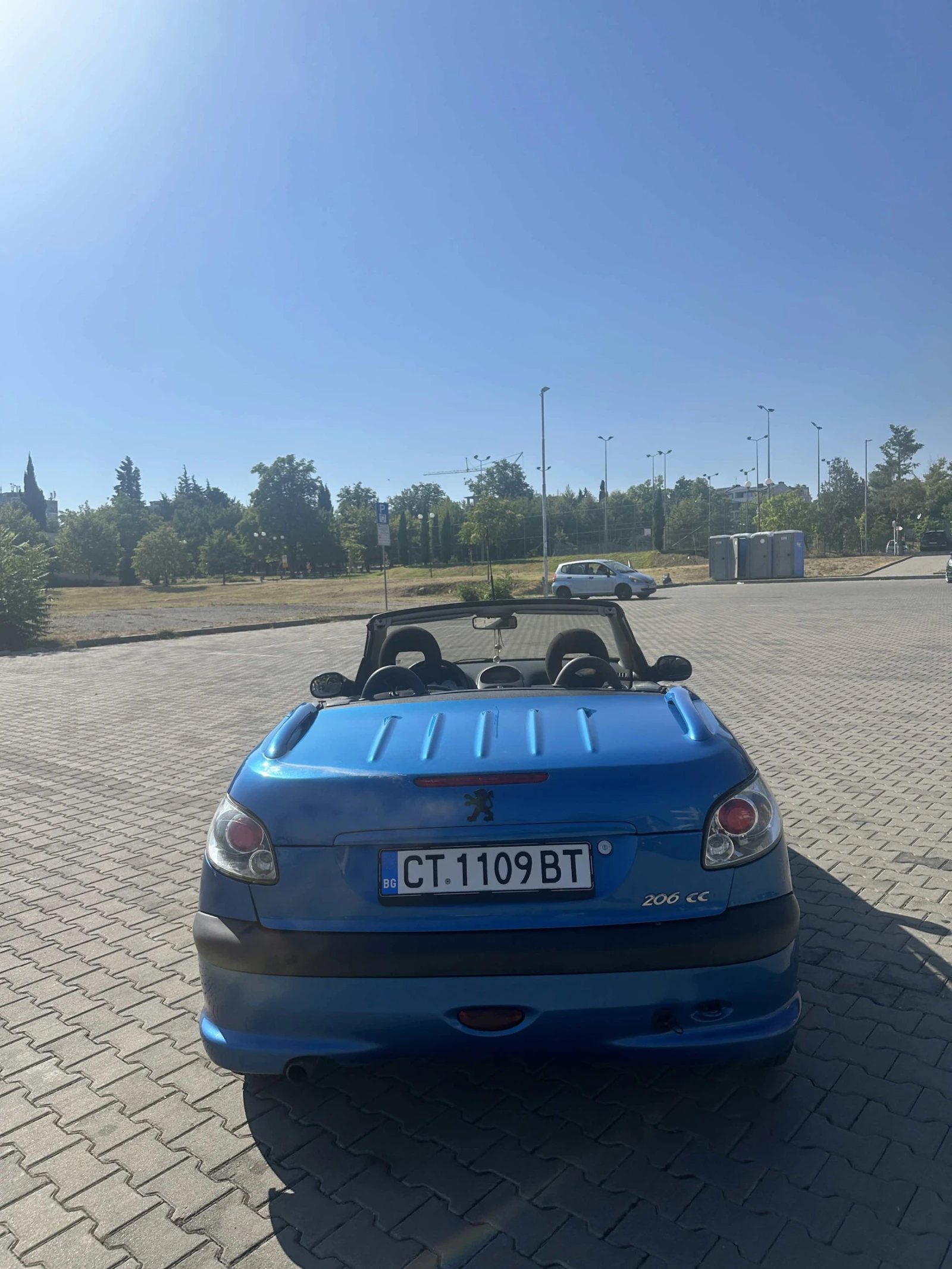 Peugeot 206 cc Бензин/Газ, снимка 13 - Автомобили и джипове - 55904563