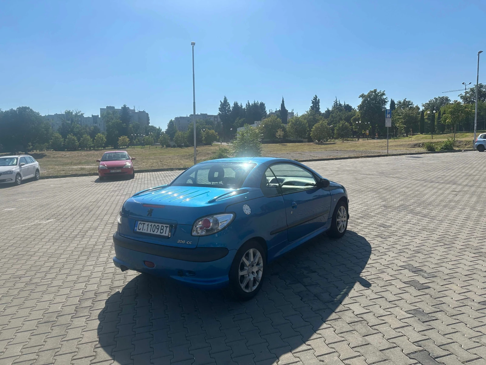 Peugeot 206 cc Бензин/Газ, снимка 6 - Автомобили и джипове - 55904563