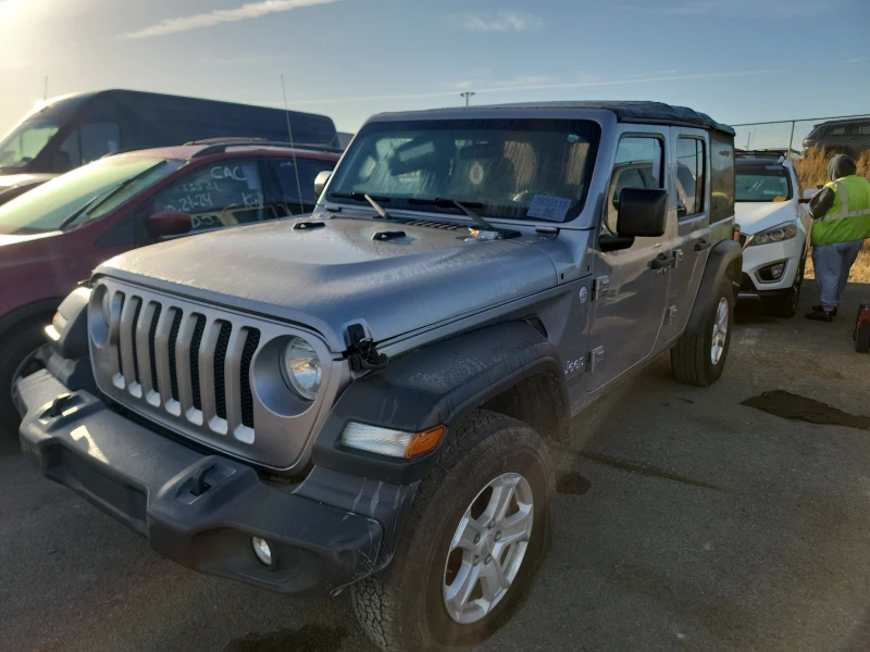 Jeep Wrangler 2018 Jeep Wrangler Unlimited Sport S, снимка 3 - Автомобили и джипове - 48254762