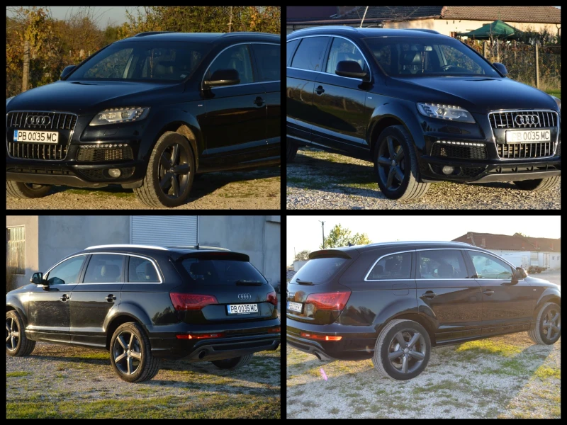 Audi Q7 S-line * FACE * 7места * ALCANTAR * EURO 6 , снимка 3 - Автомобили и джипове - 52512296