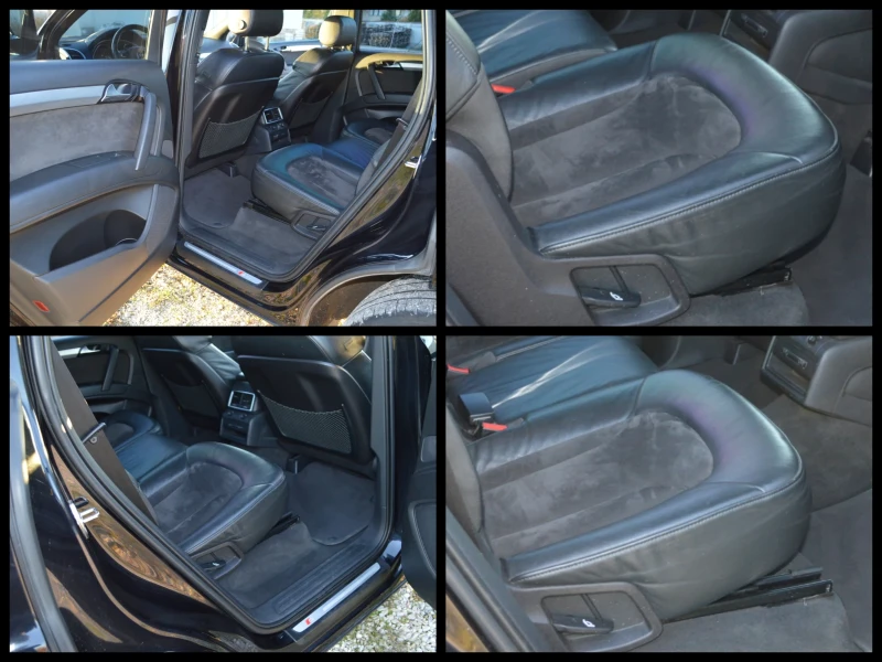 Audi Q7 S-line * FACE * 7места * ALCANTAR * EURO 6 , снимка 15 - Автомобили и джипове - 52512296