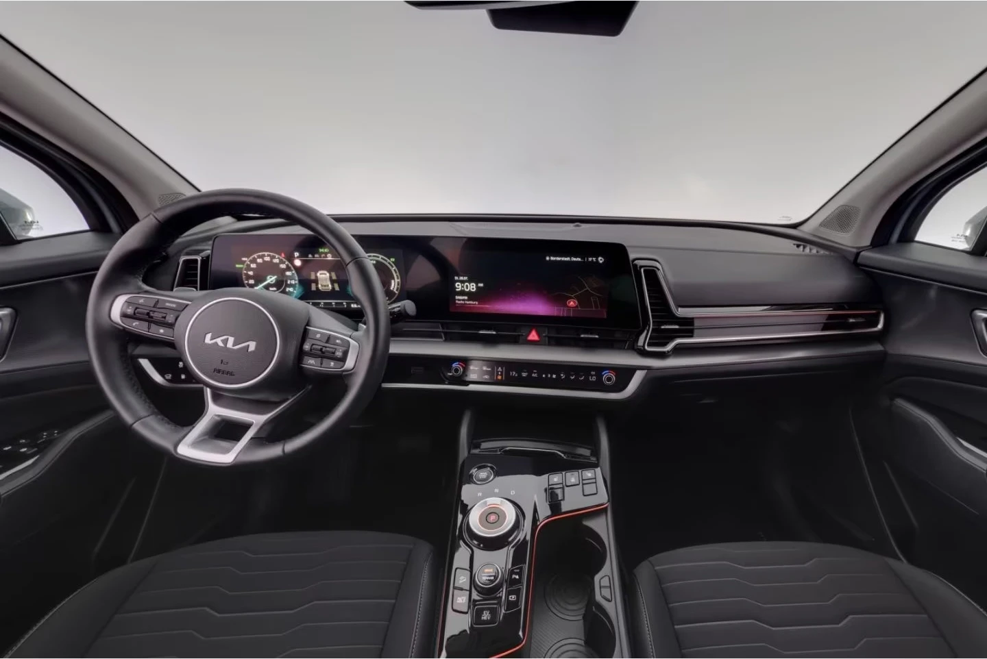 Kia Sportage PHEV/265HP/4WD/SPIRIT/CAM/LED/KLESS/CPLAY/589q, снимка 9 - Автомобили и джипове - 55655258