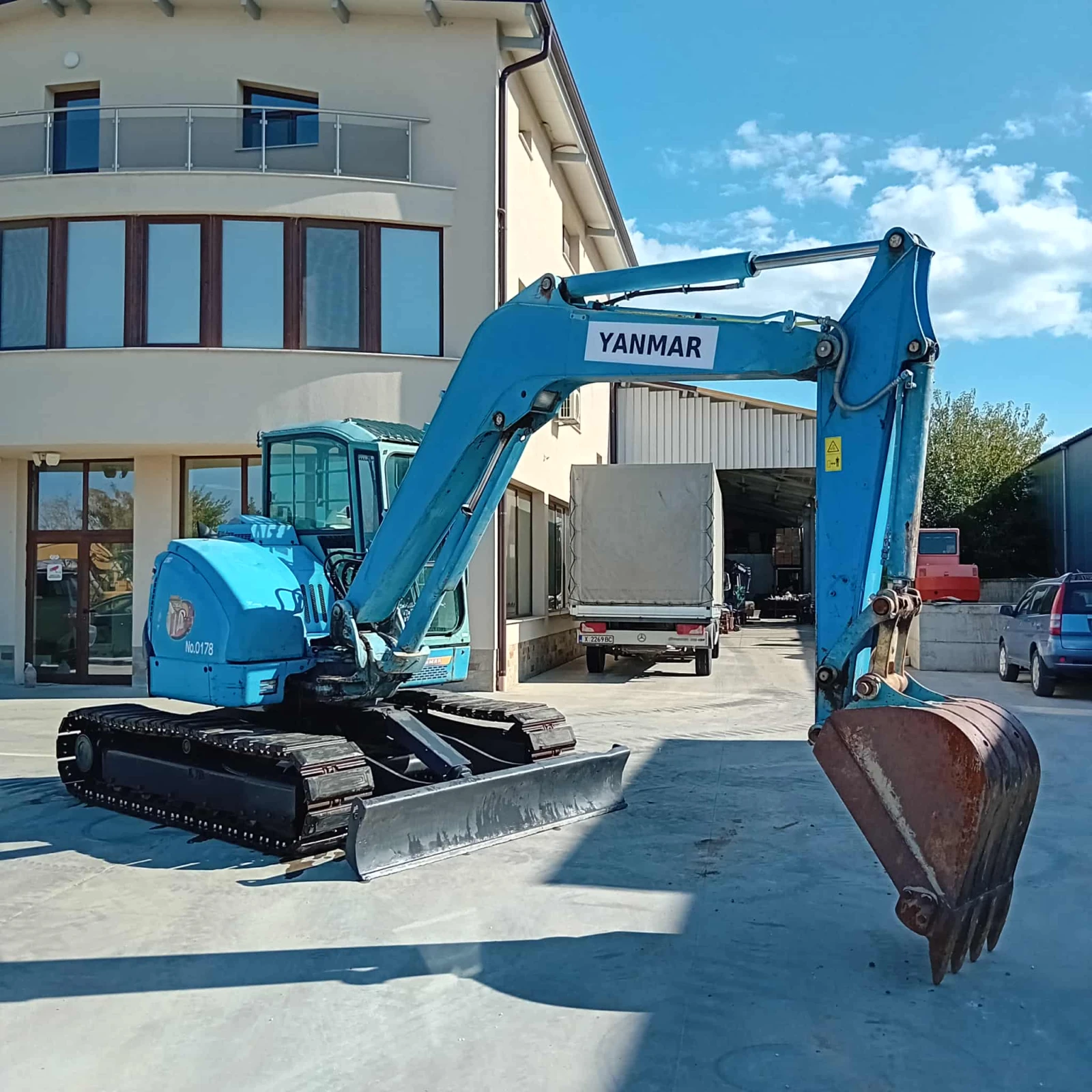 Багер Yanmar VIO70-3A * НАЛИЧЕН * КЛИМАТИК * ТОП СЪСТОЯНИЕ *  - изображение 7
