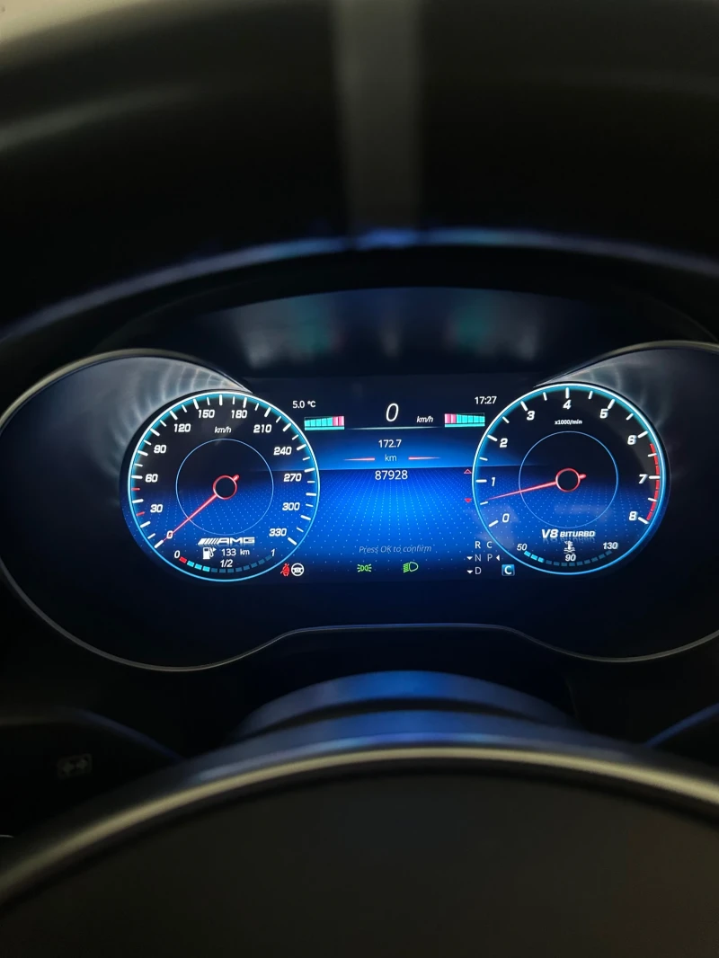 Mercedes-Benz C 43 AMG 9g FACElift BRABUS 700, снимка 2 - Автомобили и джипове - 49245034