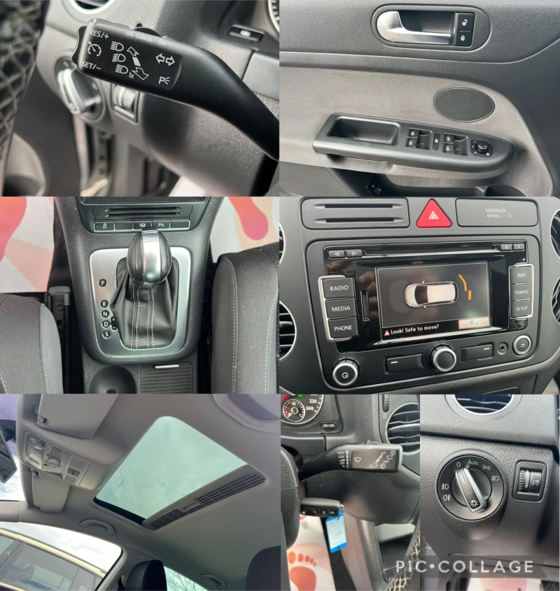 VW Golf Plus 1.4TSI АВТОМАТИК/ ВИСОКО НИВО НА ОБОРУДВАНЕ, снимка 7 - Автомобили и джипове - 53393391