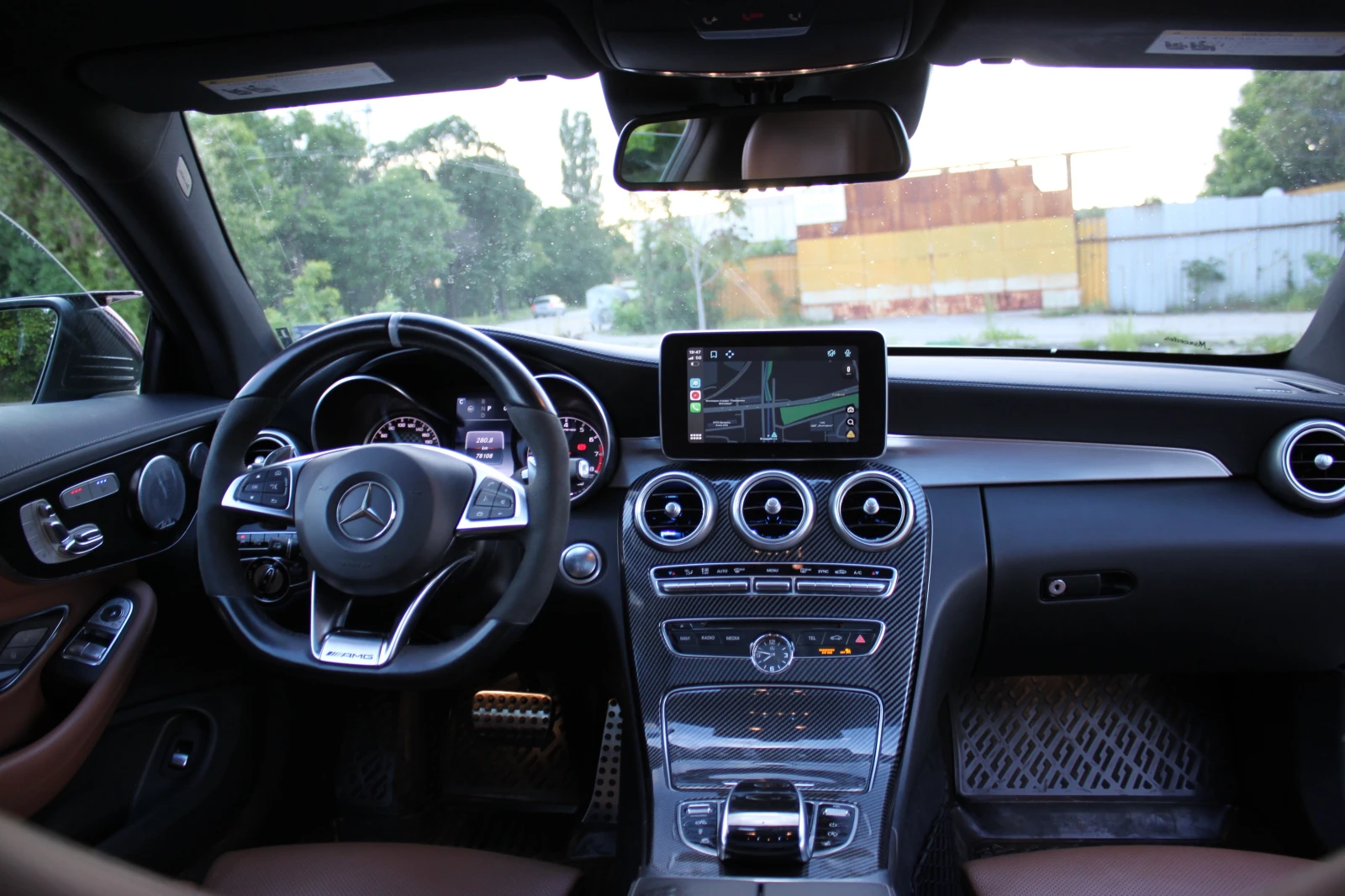 Mercedes-Benz C 43 AMG BRABUS FULL  | Mobile.bg   11