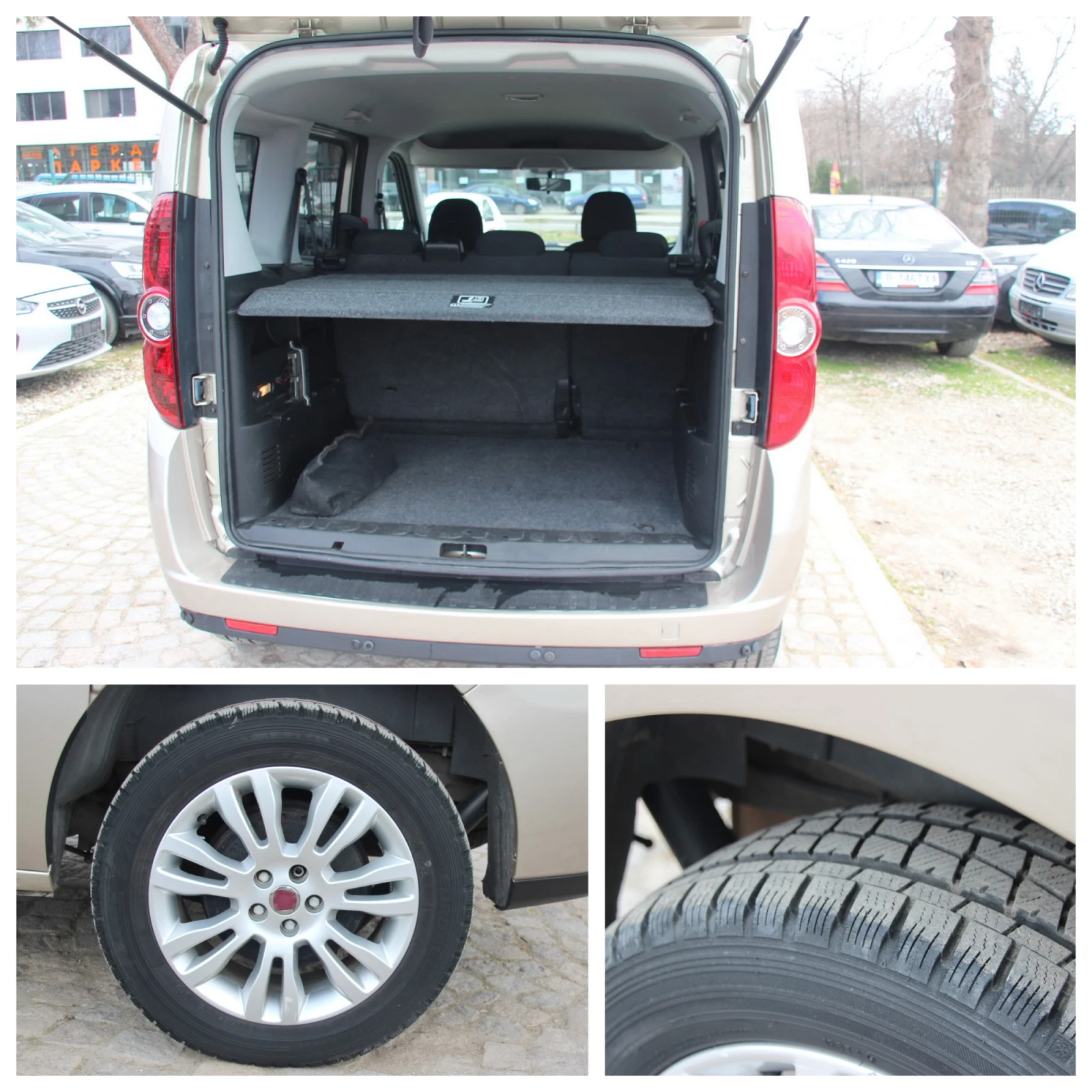 Fiat Doblo 1.3 JTD  EURO 5 НОВ ВНОС, снимка 15 - Автомобили и джипове - 53973476