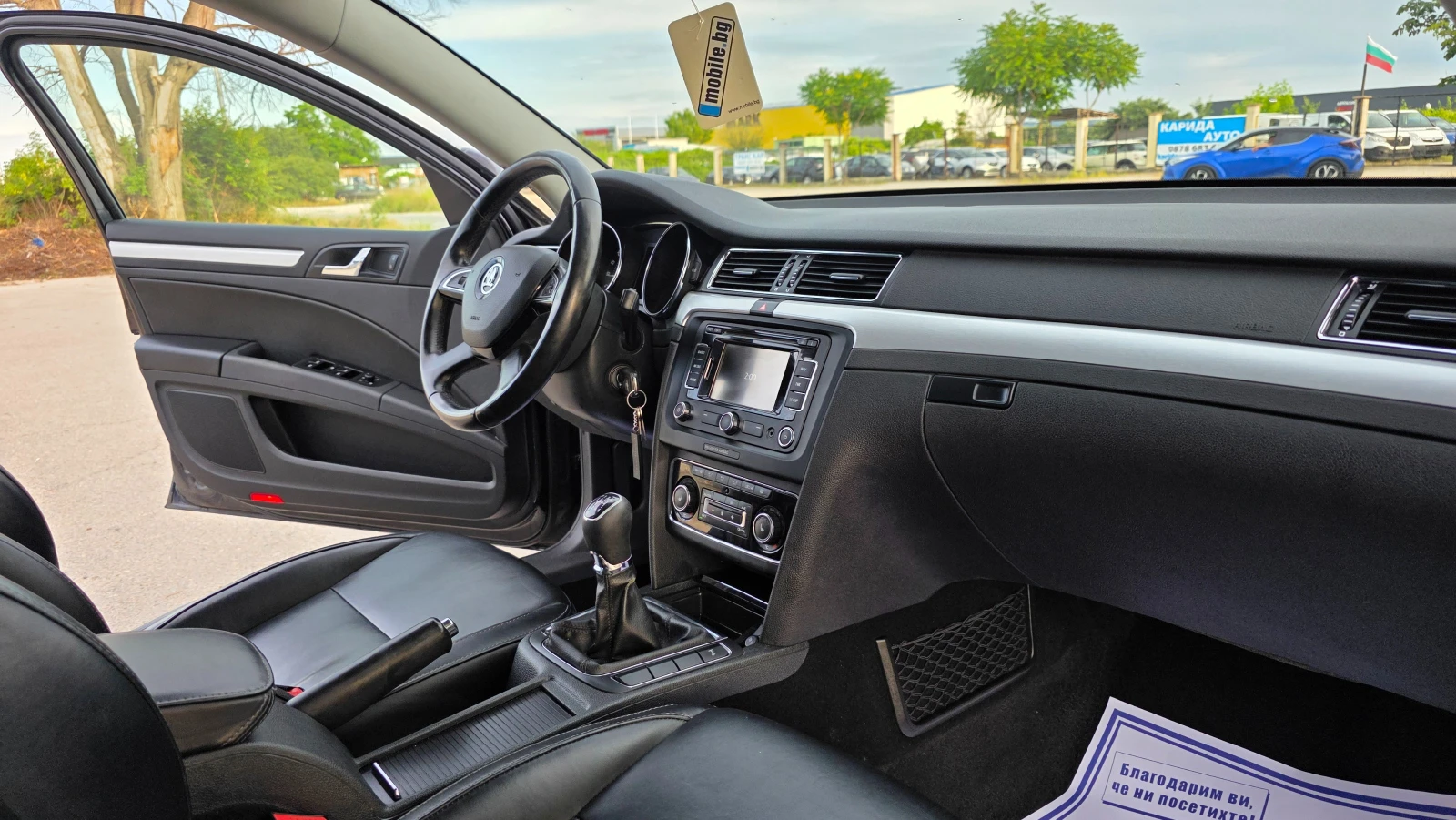 Skoda Superb KATO ЧИСТО НОВ, снимка 13 - Автомобили и джипове - 55017128