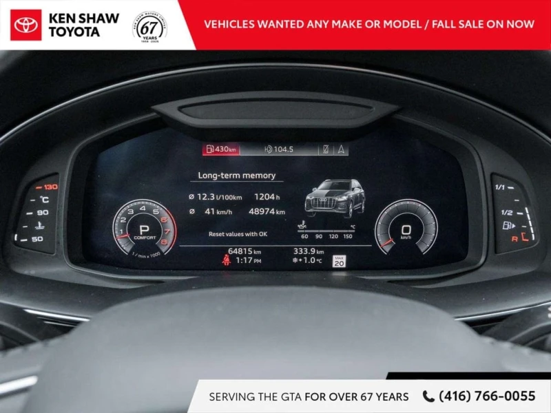 Audi Q7 * quattro Progressiv * CARFAX * БЕЗ ПЪРВОНАЧАЛНА В, снимка 9 - Автомобили и джипове - 53167786