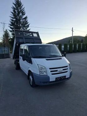 Ford Transit 7 МЕСНЕН САМОСВАЛ КЛИМАТИК , снимка 2