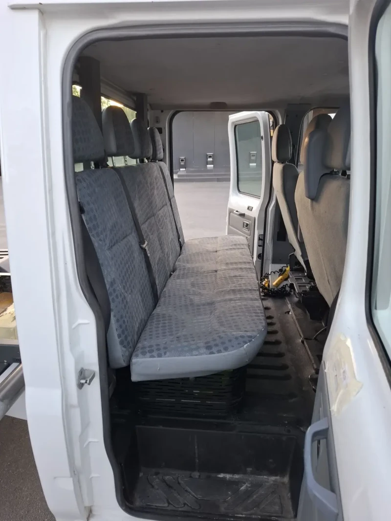Ford Transit 7 МЕСНЕН САМОСВАЛ КЛИМАТИК , снимка 14 - Бусове и автобуси - 51782009